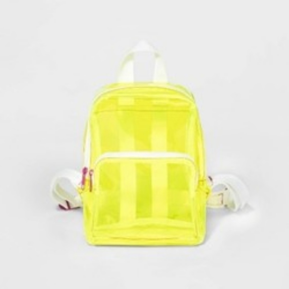 Girls exterior zip backpack